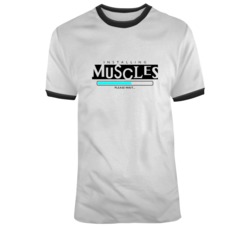 Installing Muscles Please Wait Funny Gym Fitness T Shirt 37571576
