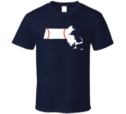 Boston Map Baseball Red Sox Boston Sports Fan T Shirt 37578740