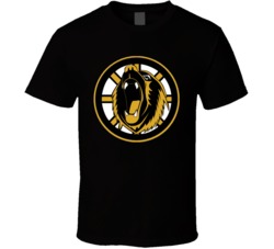Boston Hockey Bruins Parody Logo Sports Fan T Shirt 37585120