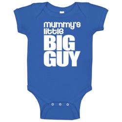 Mummy's Little Big Guy Boy Baby One Piece Baby Clothing Baby One Piece 37586410