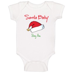 Santa Baby Story Ave Funny Baby One Piece Baby Clothing Baby One Piece 37586421