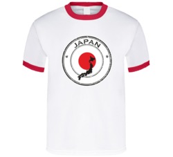 Japan Country Logo Sports Fan Football Olympics T Shirt 37609985