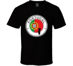 Portugal Country Logo Sports Fan Football Olympics T Shirt 37610017