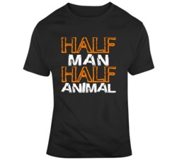 Half Man Half Animal Funny Animal Lover Outdoors T Shirt 37712423