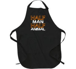 Half Man Half Animal Funny Animal Lover Outdoors Apron 37712427