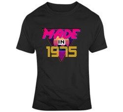 Made In 1975 Birthday Happy Birthday Retro Vintage T Shirt 37713648