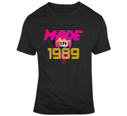 Made In 1989 Birthday Happy Birthday Retro Vintage T Shirt 37713664