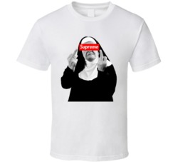 Supreme Funny Nun Christian T Shirt 37740867
