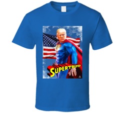 Supertrump Funny Superman Parody Donald Trump Politics Election T Shirt 37740882