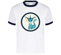 Vaporeon Cool Gaming Anime Graphic Cards Pokemon T Shirt 37766871