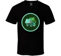 Bulbasaur Cool Gaming Anime Graphic Cards Pokemon T Shirt 37766881