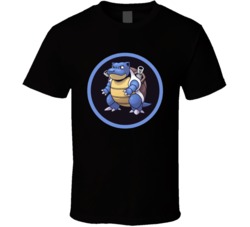 Blastoise Cool Gaming Anime Graphic Cards Pokemon T Shirt 37766902
