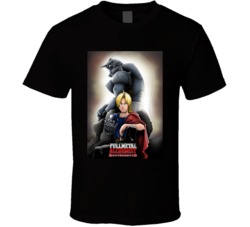 Fullmetal Alchemist Brotherhood Anime Tv Show Poster T Shirt 37766942