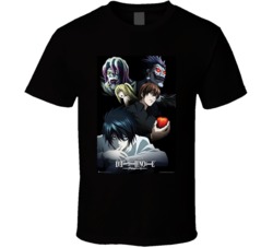 Death Note Anime Poster Tv Show Fan T Shirt 37766949