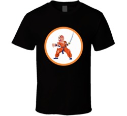 Krillin Dragon Ball Z Sports Logo Cool Anime T Shirt 37773704