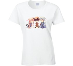 Yukiteru Amano Future Diary Tv Show Anime Fan Ladies T Shirt 37773708