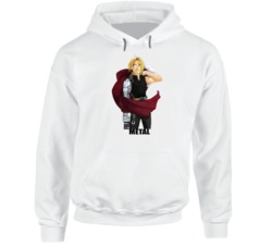 Fullmetal Achemist Edward Elric Anime Graphic Hoodie 37843974