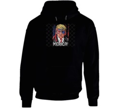 Merica Donald Turmp Funny Cage Fighter American Election Politics Hoodie 37844013