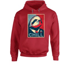 Chill Sloth Funny Lazy Poster Fan Hoodie 37844016