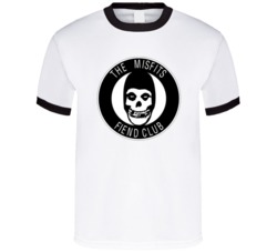 The Misfits Fiend Club Funny Rock Music Graphic T Shirt 37844105