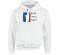 Beer Pong Russia Funny Hoodie 37844809