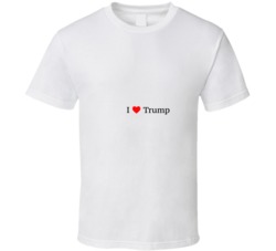 I Heart Trump T Shirt 37844864