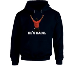 He's Back Tiger Woods Masters Champion Golfing Fan Hoodie 37846728