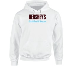 Hersheys Cookies 'n' Creme Candy Logo Fan Hoodie 37846735