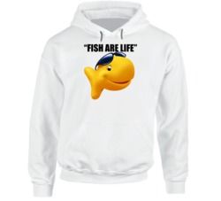 Fish Are Life Finn Goldfish Crackers Funny Hoodie 37846739