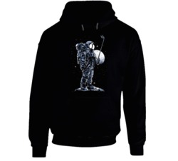 Astronaut Golfing On The Moon Funny Golf Fan Hoodie 37846843