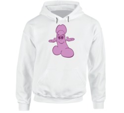 Funny Dildo Happy Face Adult Humor Fan Hoodie 37849001