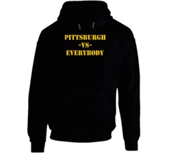 Pittsburgh Vs Everybody Football Fan Hoodie 37849006
