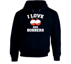 I Love Her Bobbers Funny Fishing Fan Graphic Hoodie 37849012