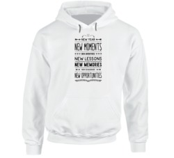 New Year Quote Hoodie 37849049