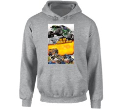 Monster Jam Big Air Bigger Value Monster Truck Fan Hoodie 37849125