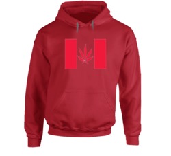 Canada Cannabis Flag Weed Legalization Hoodie 37849133