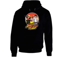 Sweep The Leg Street Fighter Ryu Ken Funny Gym Workout Hoodie 37849244