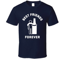 Best Friends Forever Funny Beer Drining Sumer Graphic T Shirt 37853915