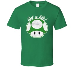 Get A Life Super Mario Cart Funny Mushroom T Shirt 37853943