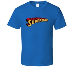 Superdad Superman Funny Fathers Day Fan T Shirt 37871378