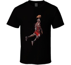 Michael Jordan Air Jordan Like Mike Chicago Basketball Bulls Graphic T Shirt 37895111