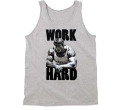 Work Hard Arnold Schwarzenegger Gym Fitness Workout Tanktop 37895191