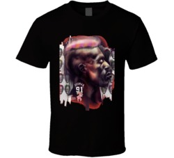 Dennis Rodman Basketball Player Sports Fan T Shirt 37895227