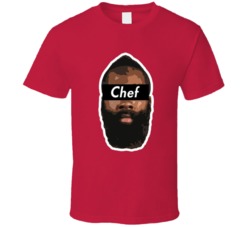 Chef James Harden Houston Basketball Rockets Fan T Shirt 37925792