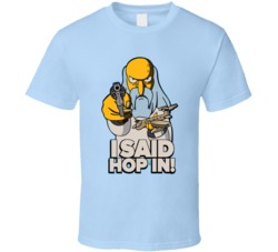 I Said Hop In Funny Cartoon Simpons Parody T Shirt 37925803