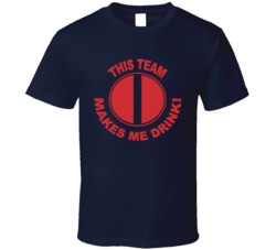 New England Patriots This Team Makes Me Drink Funny Merchandise T Shirt 37943825