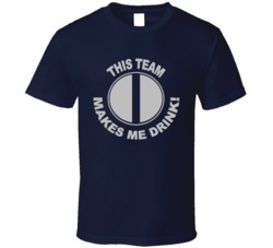 Dallas Cowboys This Team Makes Me Drink Funny Merchandise T Shirt 37943838
