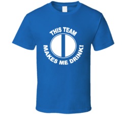 Indiannapolis Colts This Team Makes Me Drink Funny Merchandise T Shirt 37943866