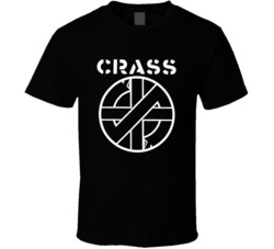 Crass Logo Rock Band Music Graphic T Shirt 37971856