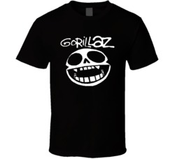 Gorillaz Virtual British Band Cool Graphic Music Band T Shirt 37971860